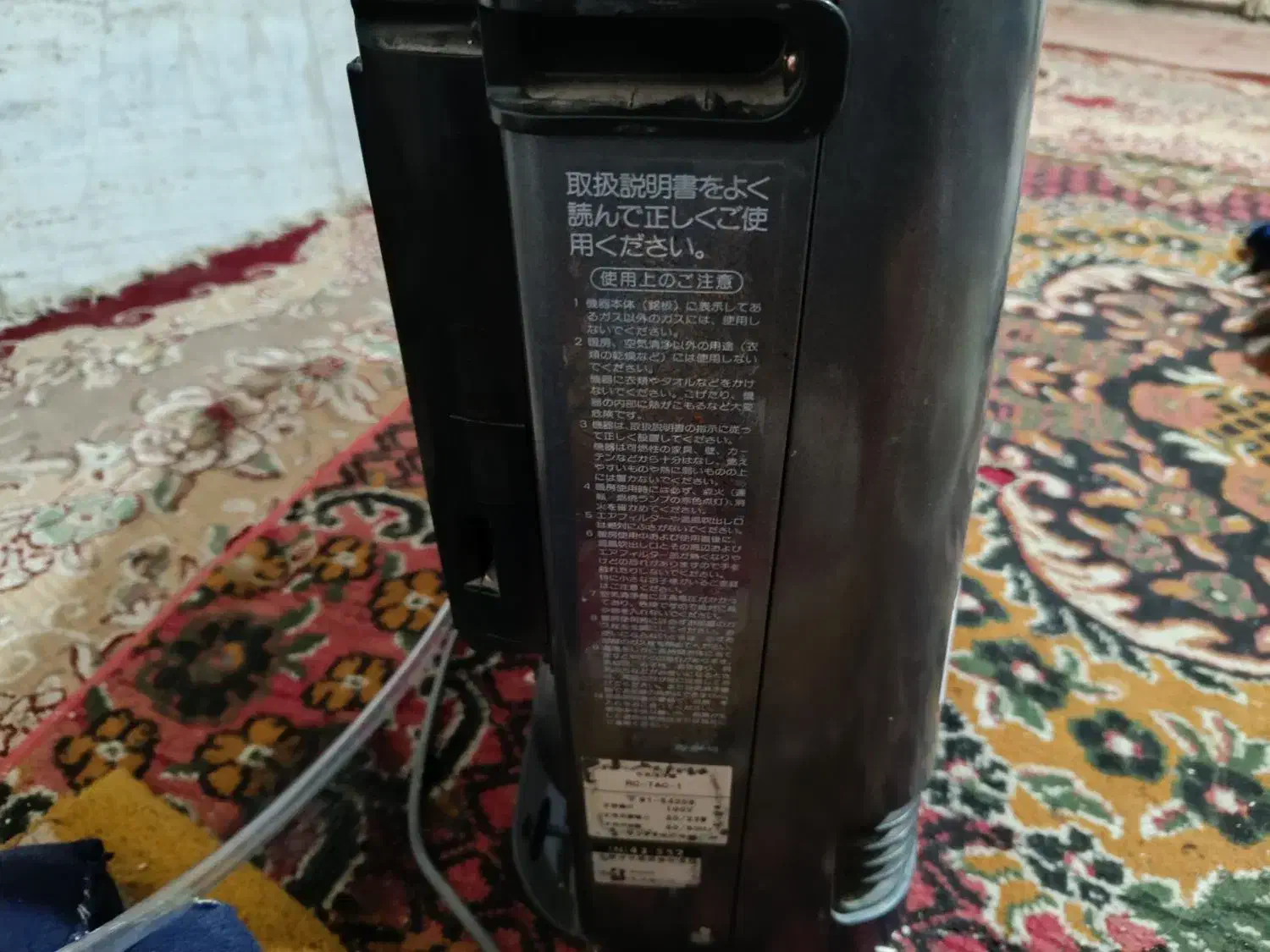 بخاری گازی فن دار ژاپنی|بخاری، هیتر، شومینه|فسا, |دیوار