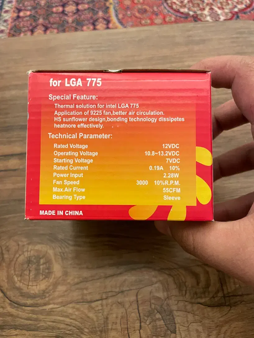 فن خنک کننده cpu مدلforlga775|قطعات و لوازم جانبی رایانه|تبریز, |دیوار