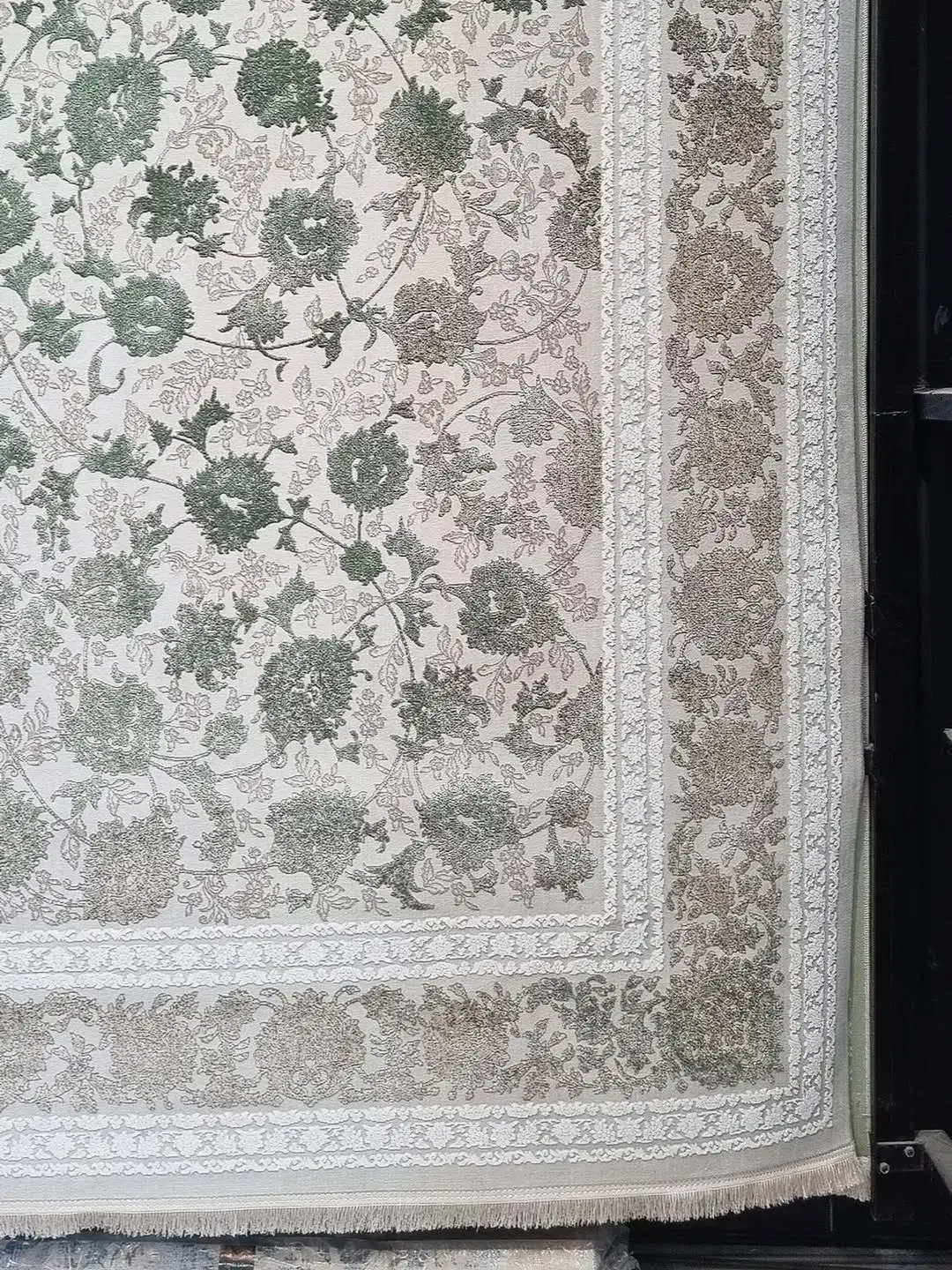 فرش۷۰۰شانه سبز طوسی ۲۵۵۰ ده رنگ جدید۴۰٪|فرش|بوشهر, |دیوار