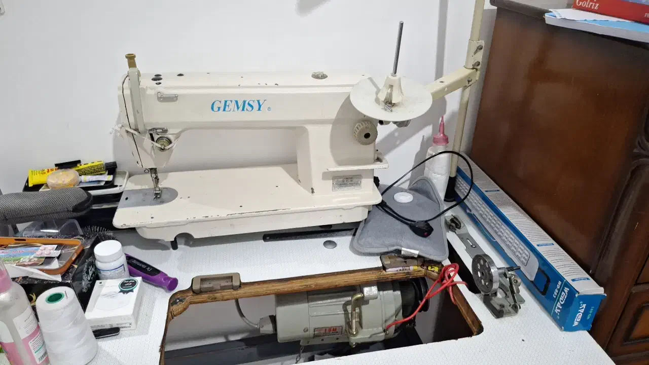 چرخ راسته دوز جم سی|چرخ خیاطی و ریسندگی|خرم‌آباد, |دیوار