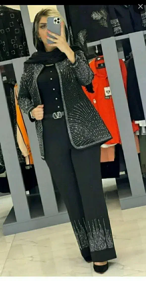 کت مجلسی نگین  کار شده مجلسی گالری مدلند|لباس|کاشان, رجایی|دیوار