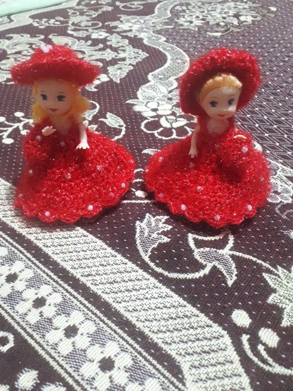 عروسکهای خوشگل یلدایی|صنایع دستی و سایر لوازم تزئینی|نمین, |دیوار