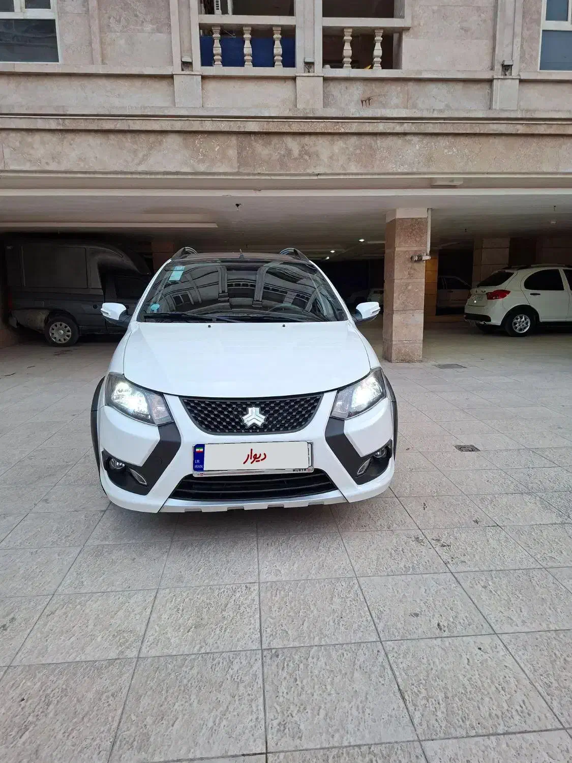 کوئیک gxrl با رینگ اسپرت سقف مشکی|خودرو سواری و وانت|اهواز, کوروش|دیوار