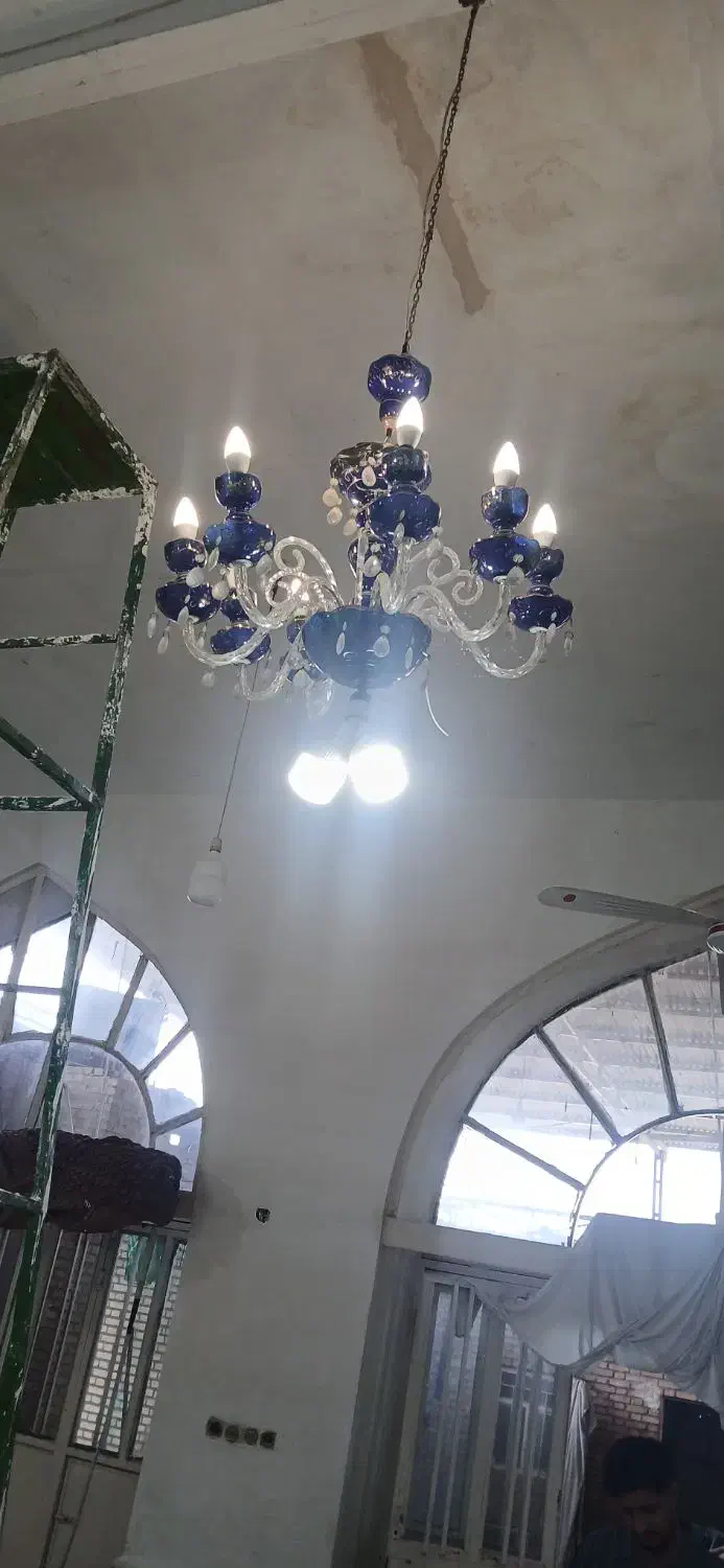 لوستر|لوستر و چراغ آویز|شوش, |دیوار