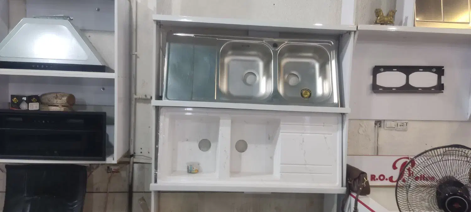 ، سینک ، هود، ظرفشویی ، کولرآبی وگازی اجاق صفحه ا|یخچال و فریزر|کوهدشت, |دیوار