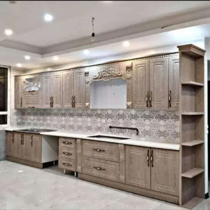 کابینت آشپزخانه دیواری و زمینی/کد123WER|مصالح و تجهیزات ساختمان|نهاوند, |دیوار