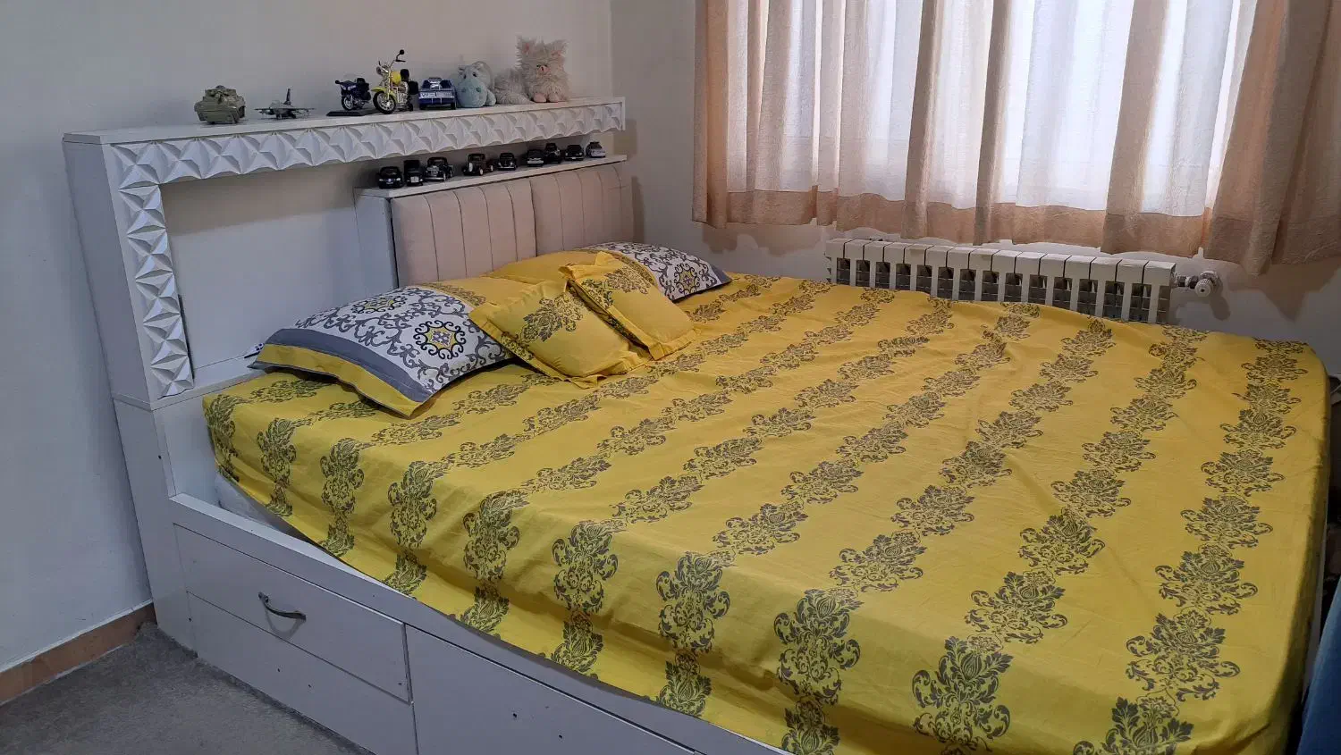 تخت خواب ۲ نفره|تخت و سرویس خواب|فردیس, نگارستان|دیوار