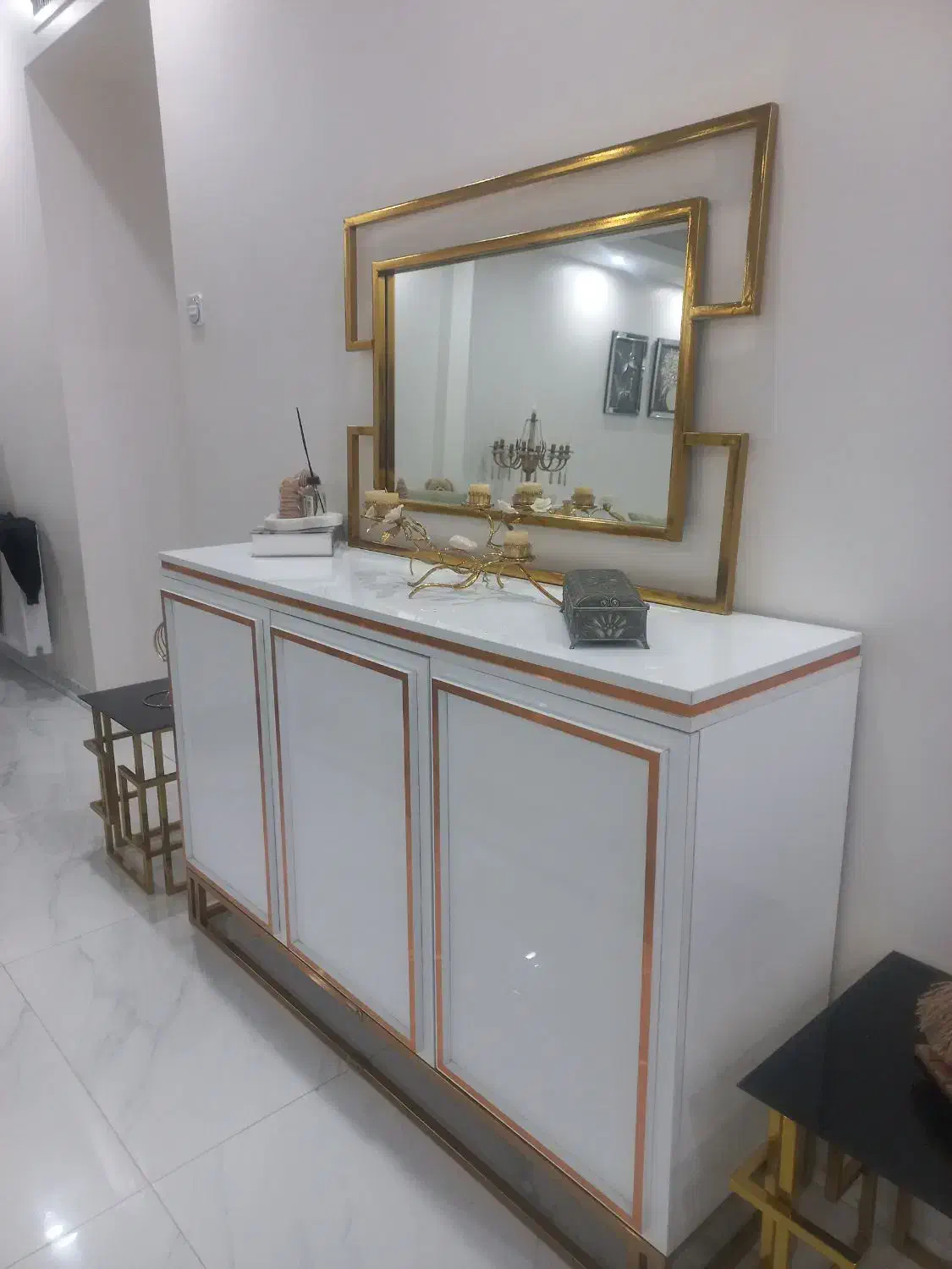 ست اینه و کنسول و میز تی وی|بوفه، ویترین، کنسول|تهران, والفجر (افسریه)|دیوار