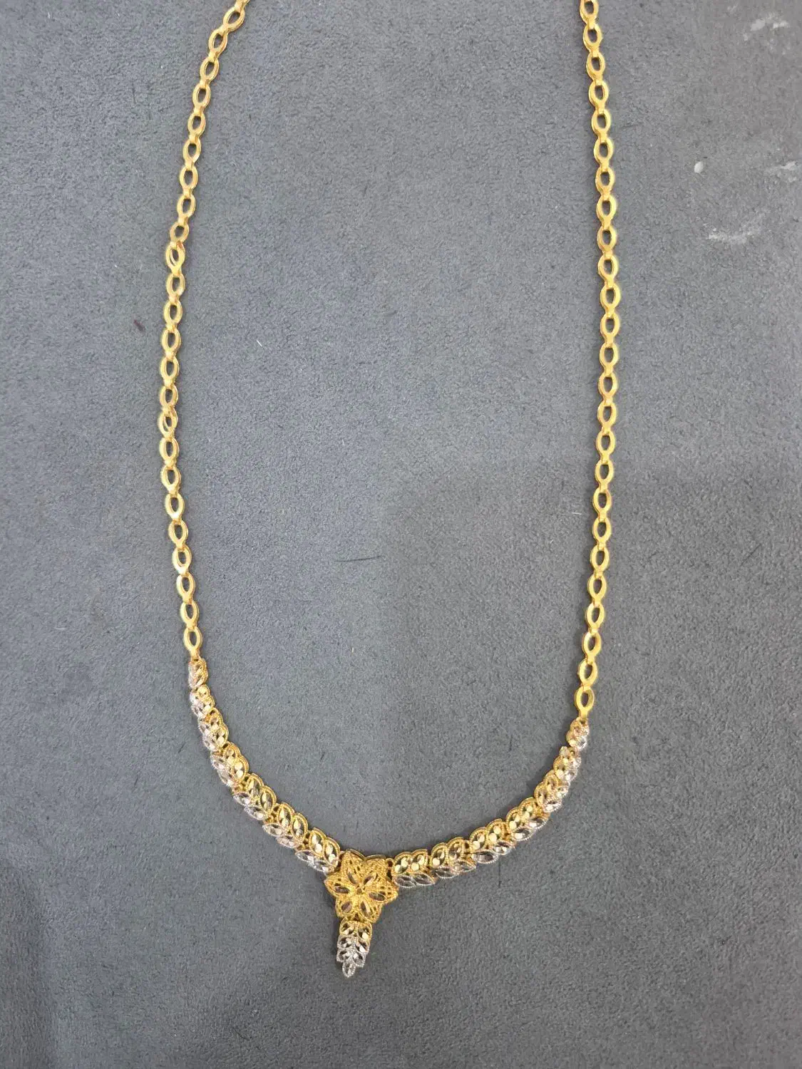 گردنبند و گوشواره نیم ست،کاملا نو بدون خط و خش|جواهرات|رباط‌کریم, رباط‌کریم|دیوار