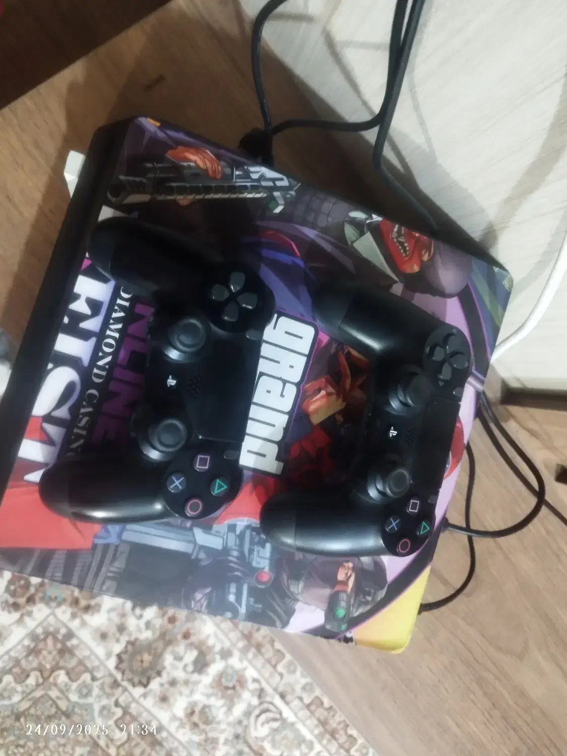 PS4 اسلیم 1ترا 2دسته|کنسول، بازی ویدئویی و آنلاین|یزد, |دیوار