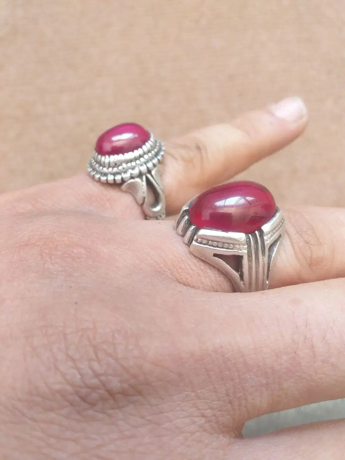 انگشتر یاقوت سرخ|جواهرات|فولادشهر, C4|دیوار