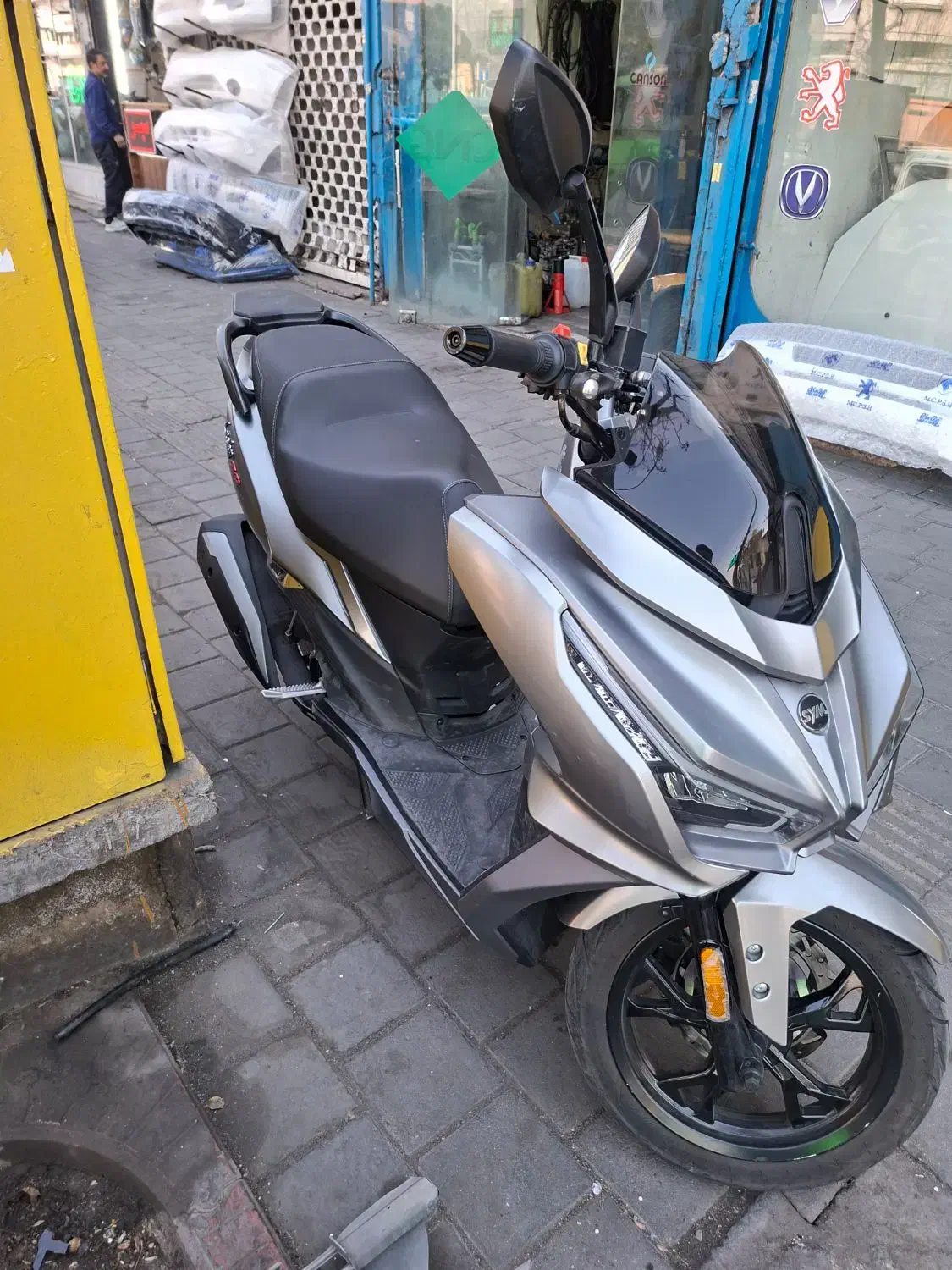 sym evo لاکی ۱۸۵|موتورسیکلت|تهران, شوش|دیوار