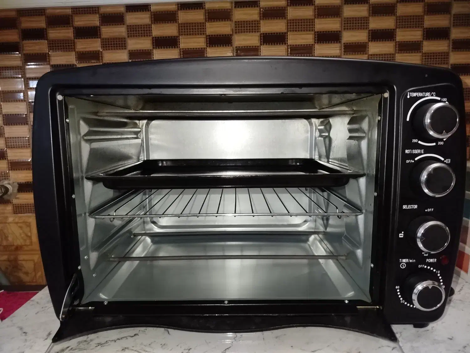 مایکروفر ..آون توستر جیپاس ۴۵لیتری|اجاق گاز و لوازم برقی پختوپز|شیراز, کوشک میدان|دیوار