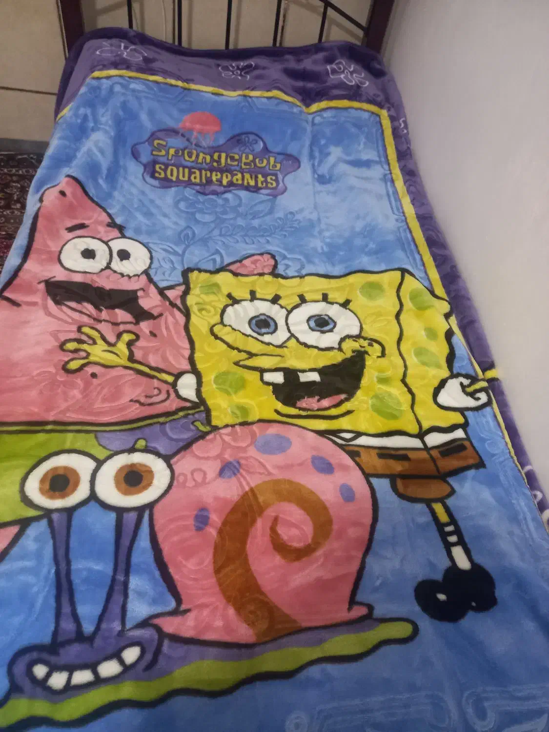 پتو عروسکی تک نفره بزرگ|رختخواب، بالش، پتو|بندر ماهشهر, |دیوار