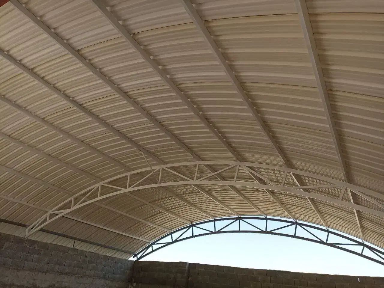 سقف قوسی - ساخت سوله قوسی|مصالح و تجهیزات ساختمان|رشت, رودباری|دیوار