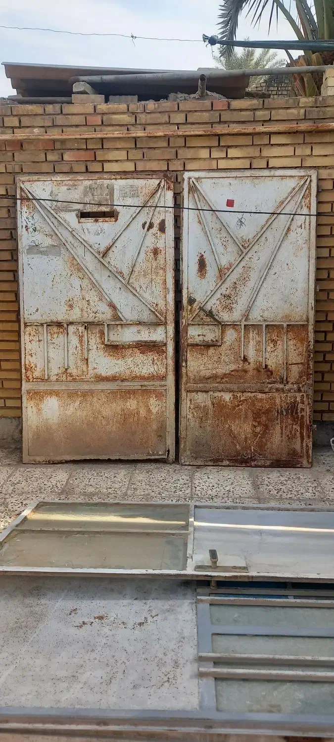 درب اهنی اتاق و حیاط|مصالح و تجهیزات ساختمان|کارون, |دیوار