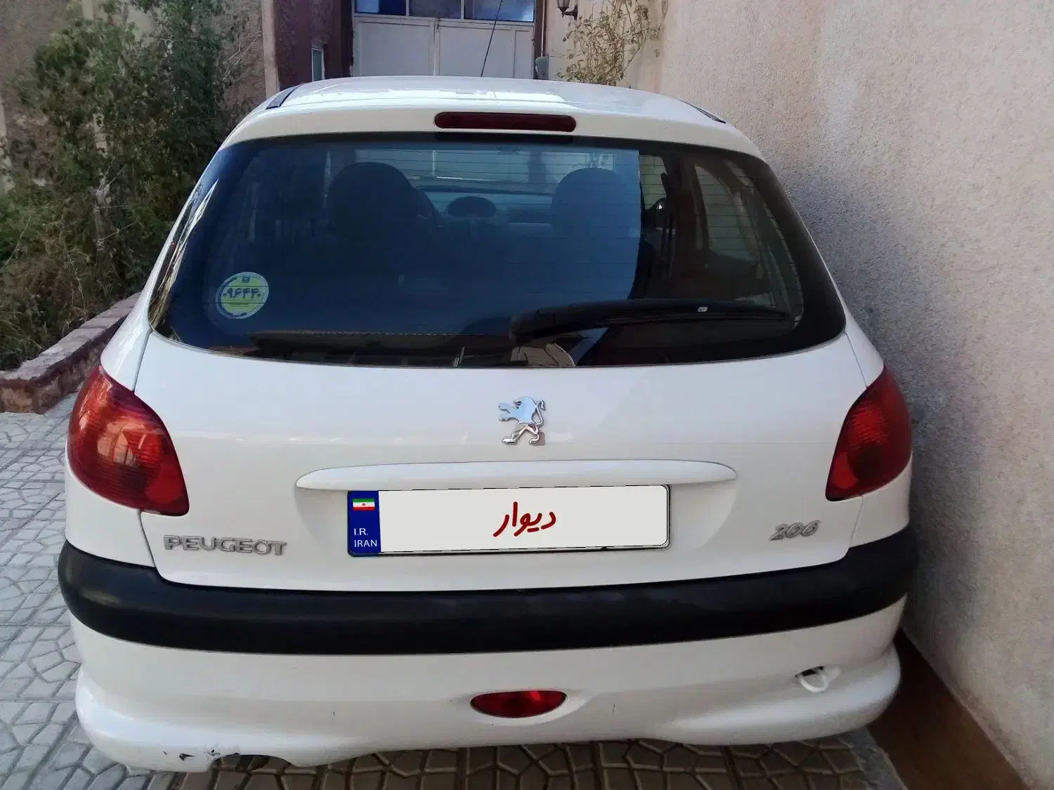 ۲۰۶ مدل ۹۹ بدون رنگ|خودرو سواری و وانت|تربتحیدریه, پائین ولایت|دیوار