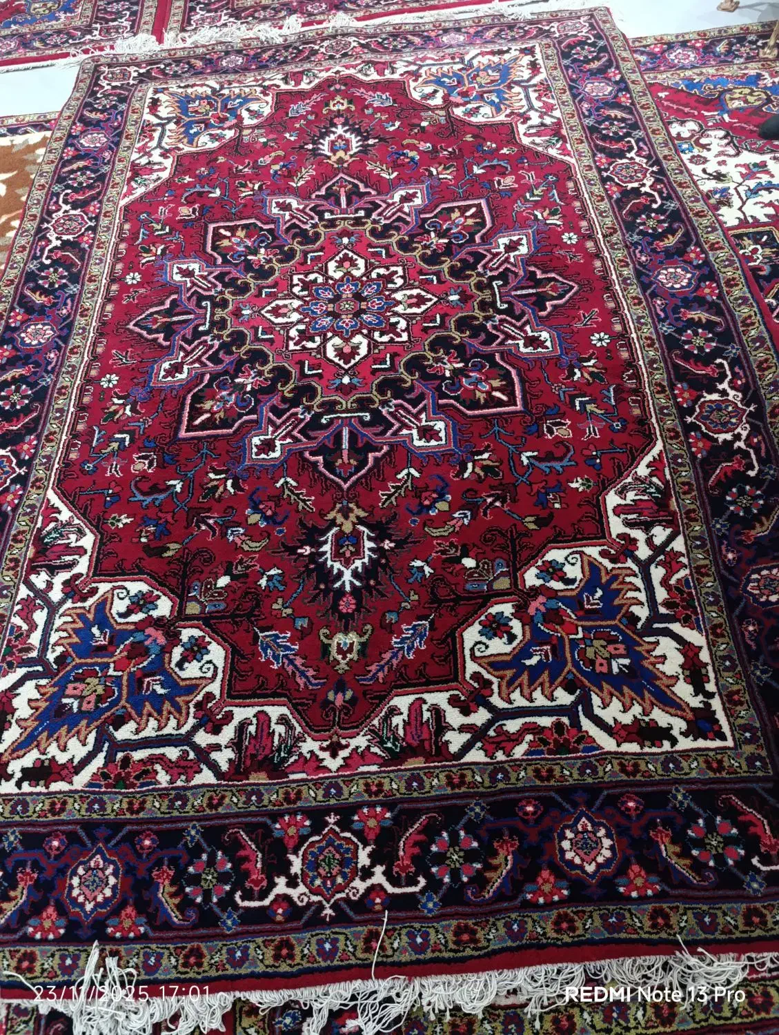 فرش دستباف تکی ۶متری|فرش|تبریز, |دیوار