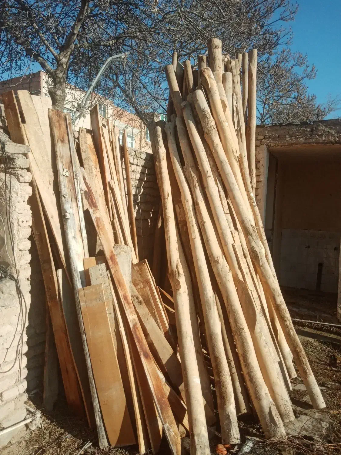 تیر چوبی|ابزارآلات|آشخانه, |دیوار