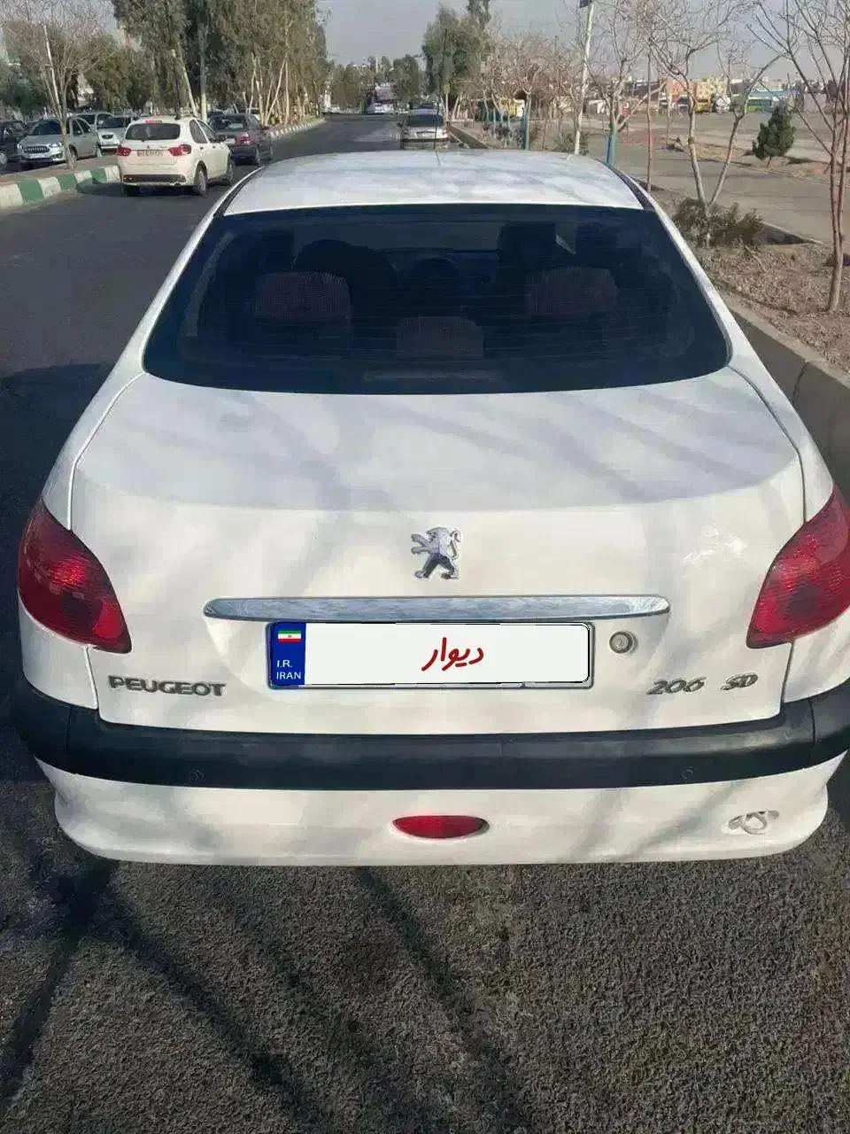 206 اس دی v8 مدل ۹۷|خودرو سواری و وانت|تهران, زیبادشت|دیوار