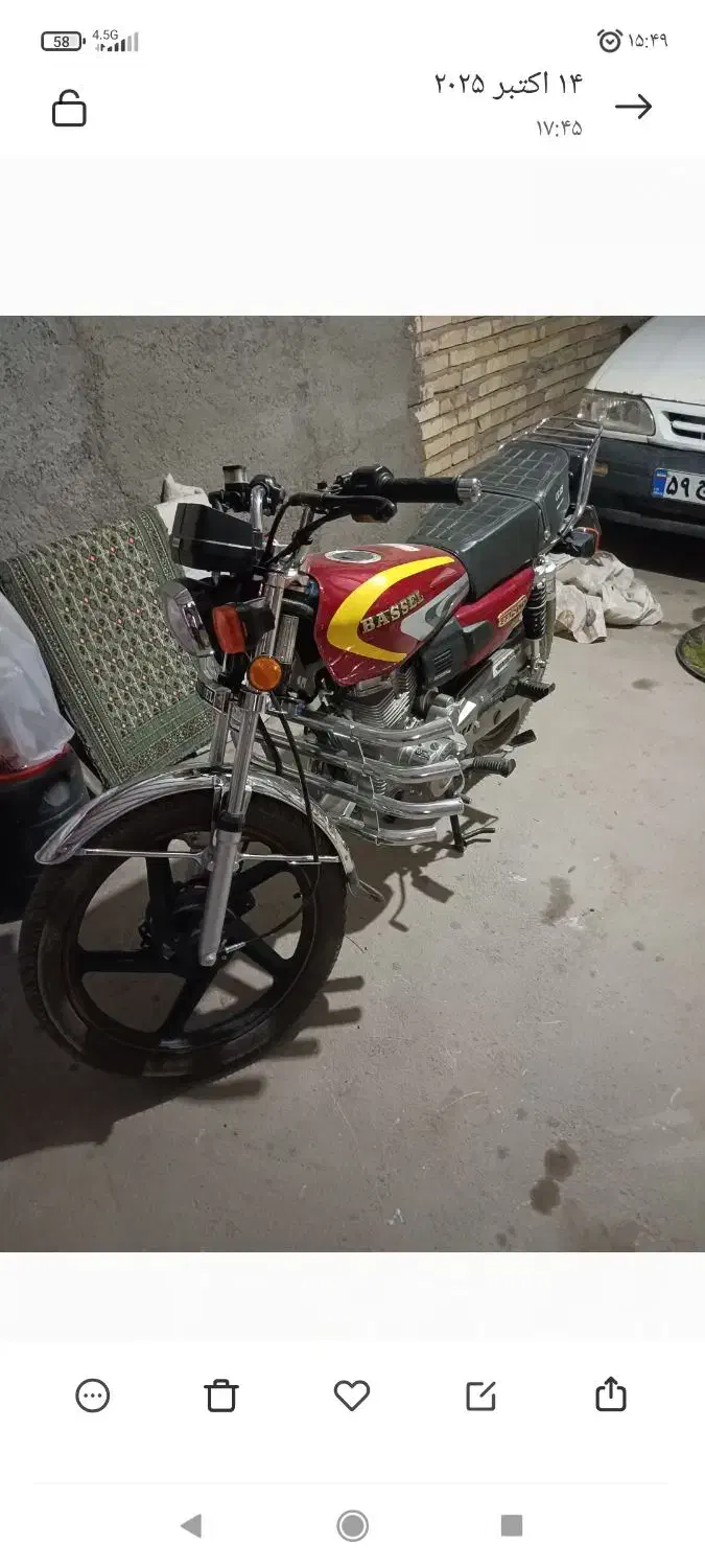 موتور 200 باسل|موتورسیکلت|کرانی, |دیوار