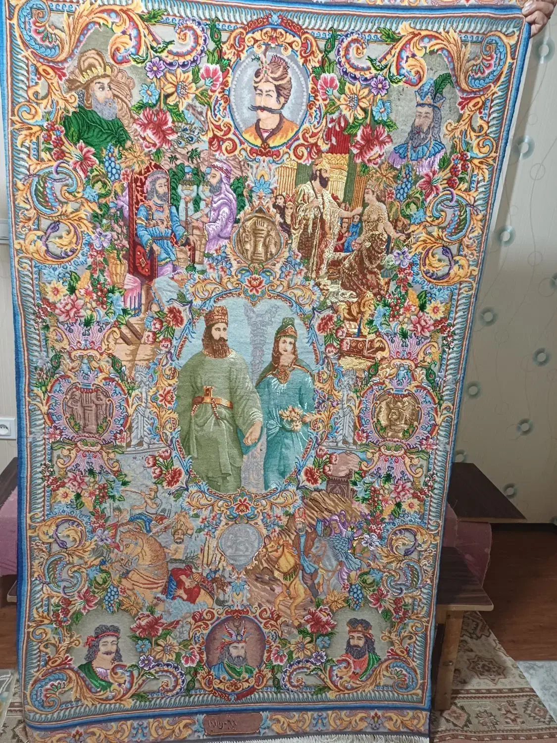 تابلو فرش سلاطین|تابلو فرش|شهریار, شهریار|دیوار