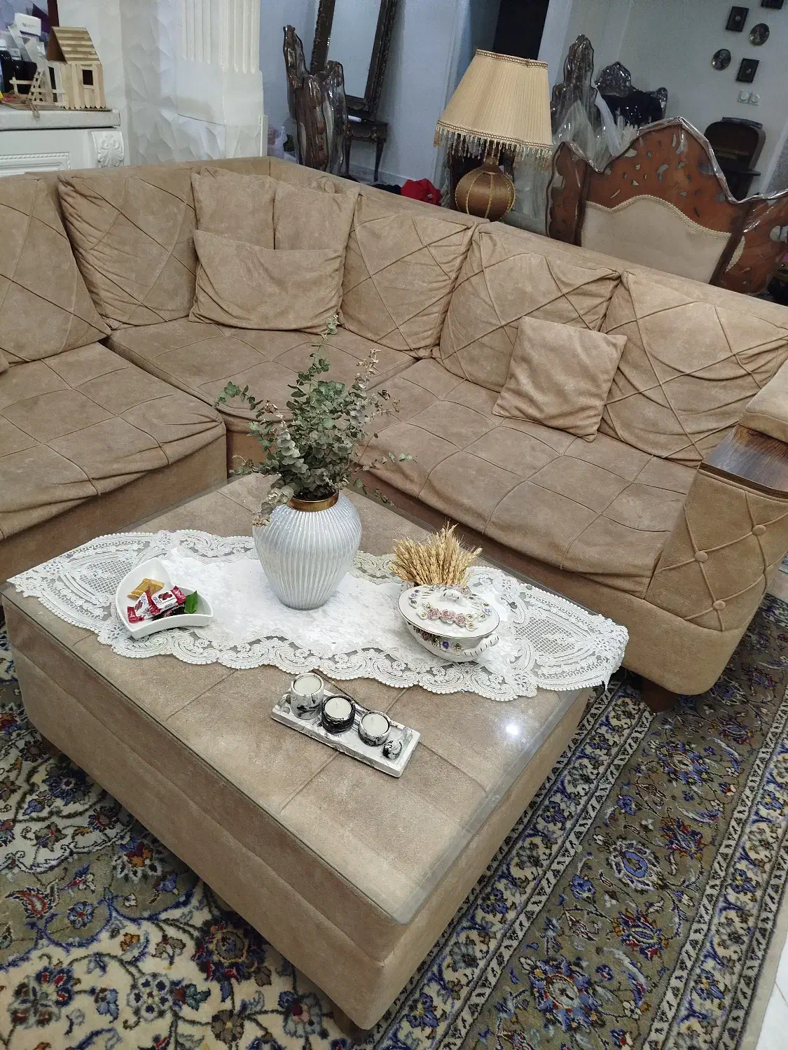 مبل راحتی مدل ال|مبلمان خانگی و میز عسلی|تهران, سازمان برنامه شمالی|دیوار