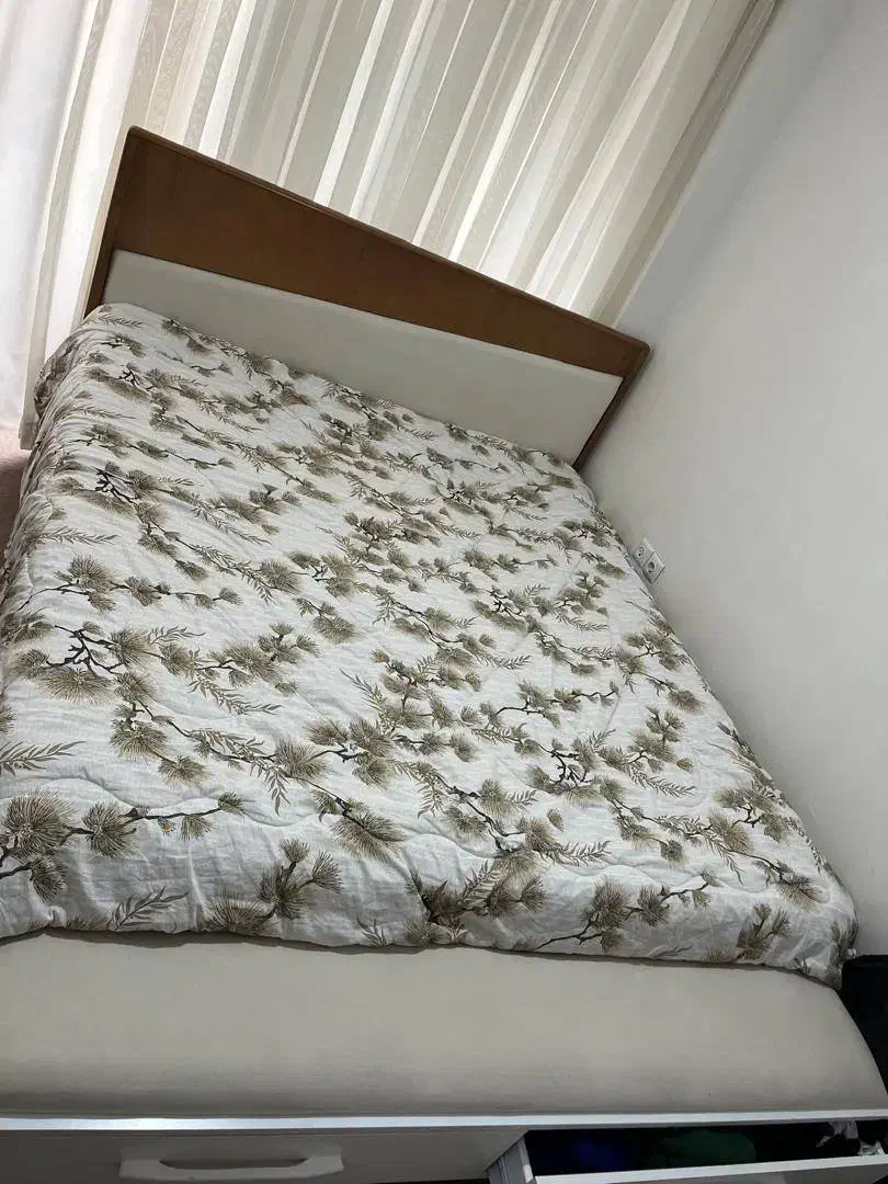 تختخواب دونفره ام دی اف سایز ۱۸۰در۲،تشگ،پاتختی|تخت و سرویس خواب|مهاباد (آذربایجان غربی), |دیوار