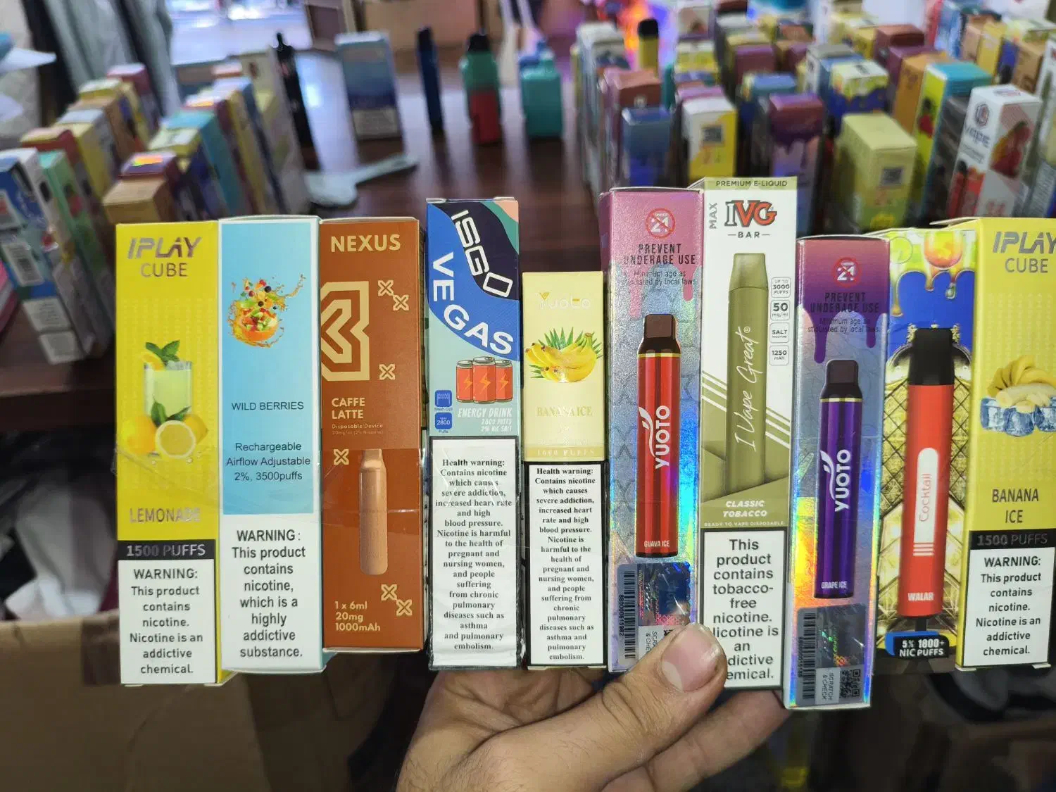 ویپ یک بار مصرف(قلیان شارژی)|زیورآلات و اکسسوری|نورآباد, |دیوار