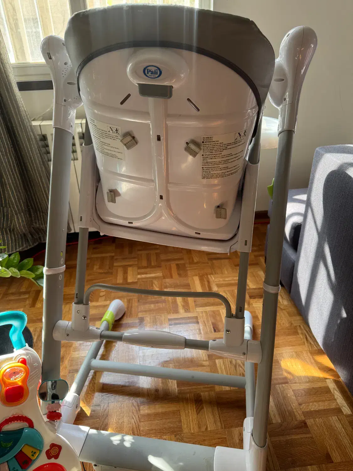 صندلی غذا تاب شونده برقی و موزیکال پالی|اسباب و اثاث بچه|تهران, شهرک غرب|دیوار