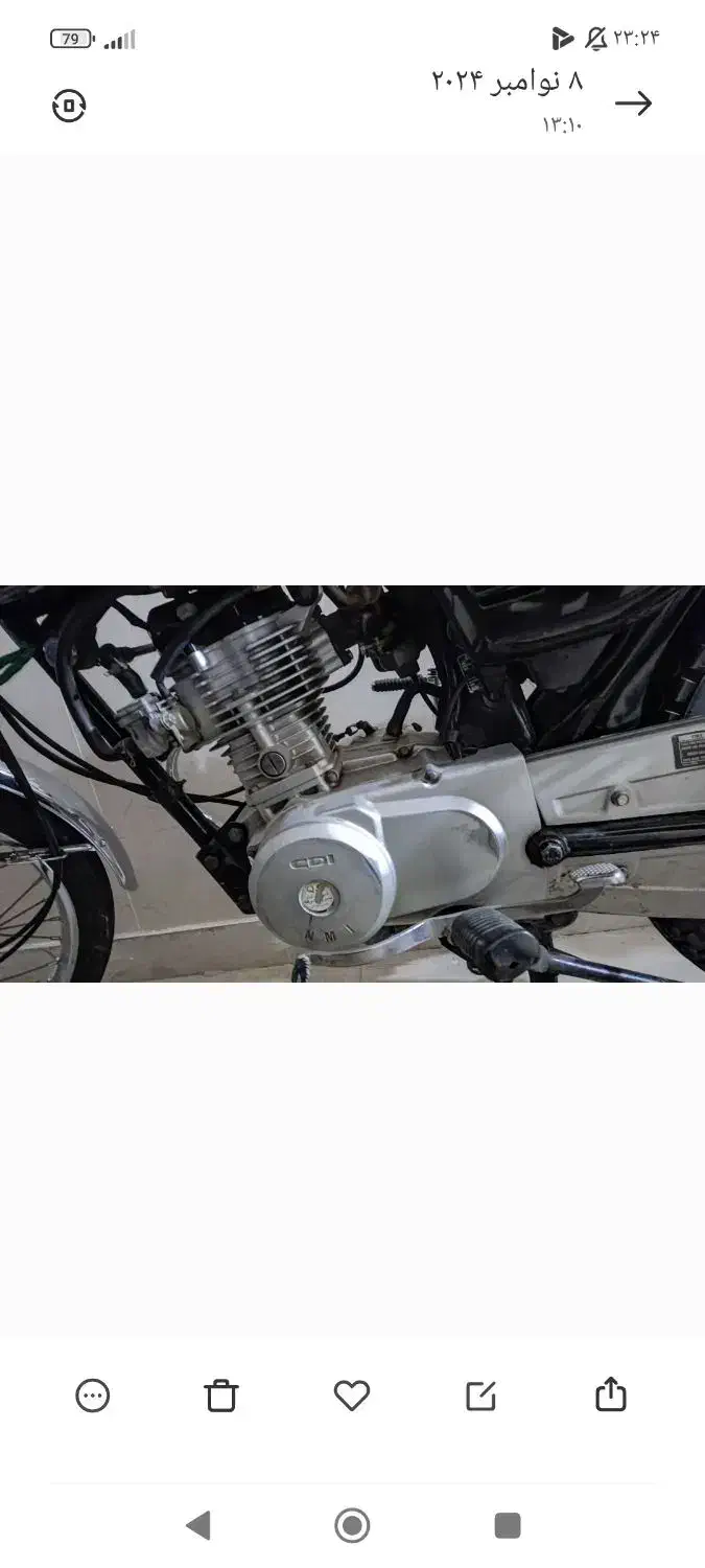 موتور نامی 125|موتورسیکلت|لنگرود, |دیوار