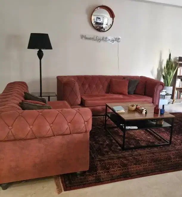 مبل چستر ال مانند در حد نو|مبلمان خانگی و میز عسلی|کرج, جهان‌شهر|دیوار