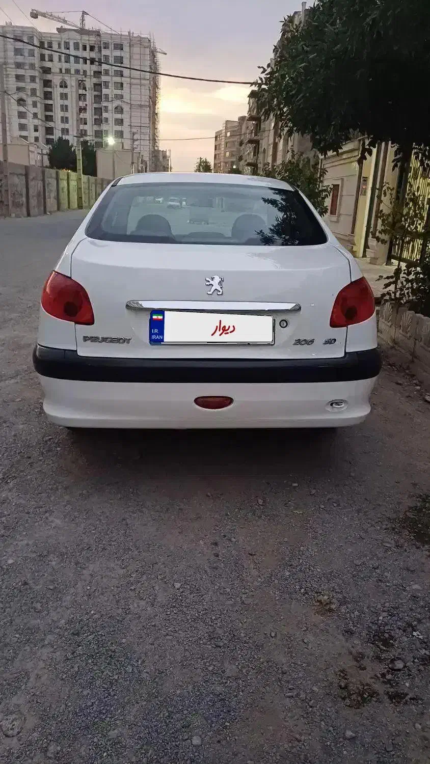 206sdمدل95|خودرو سواری و وانت|فردیس, شهرک ناز|دیوار