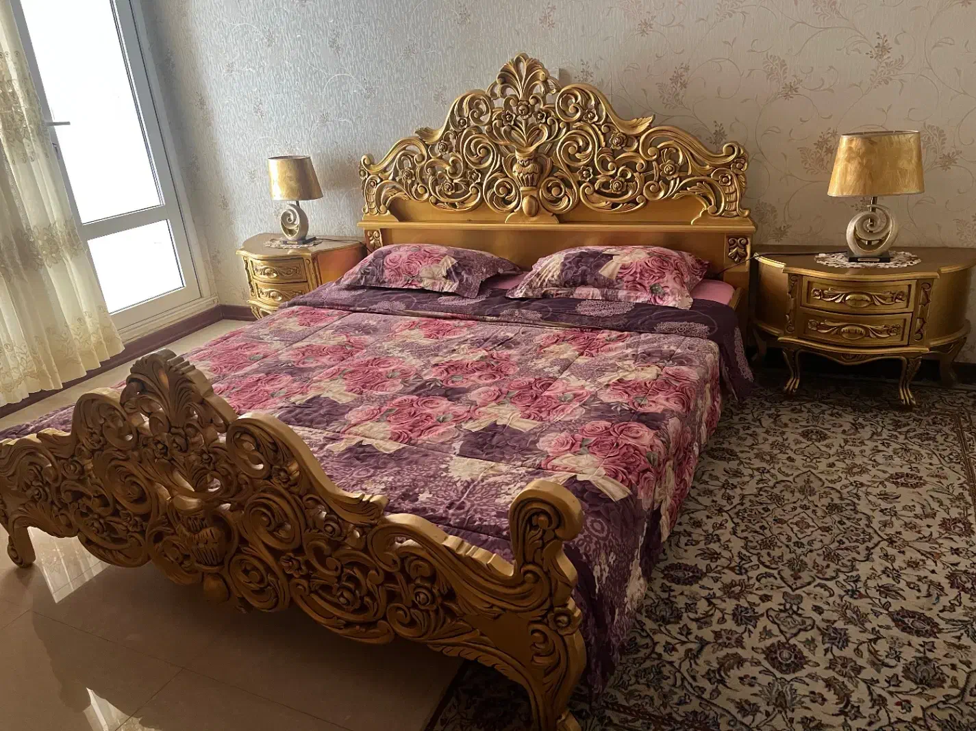 سرویس خواب دو نفره|تخت و سرویس خواب|تهران, سعادت‌آباد|دیوار