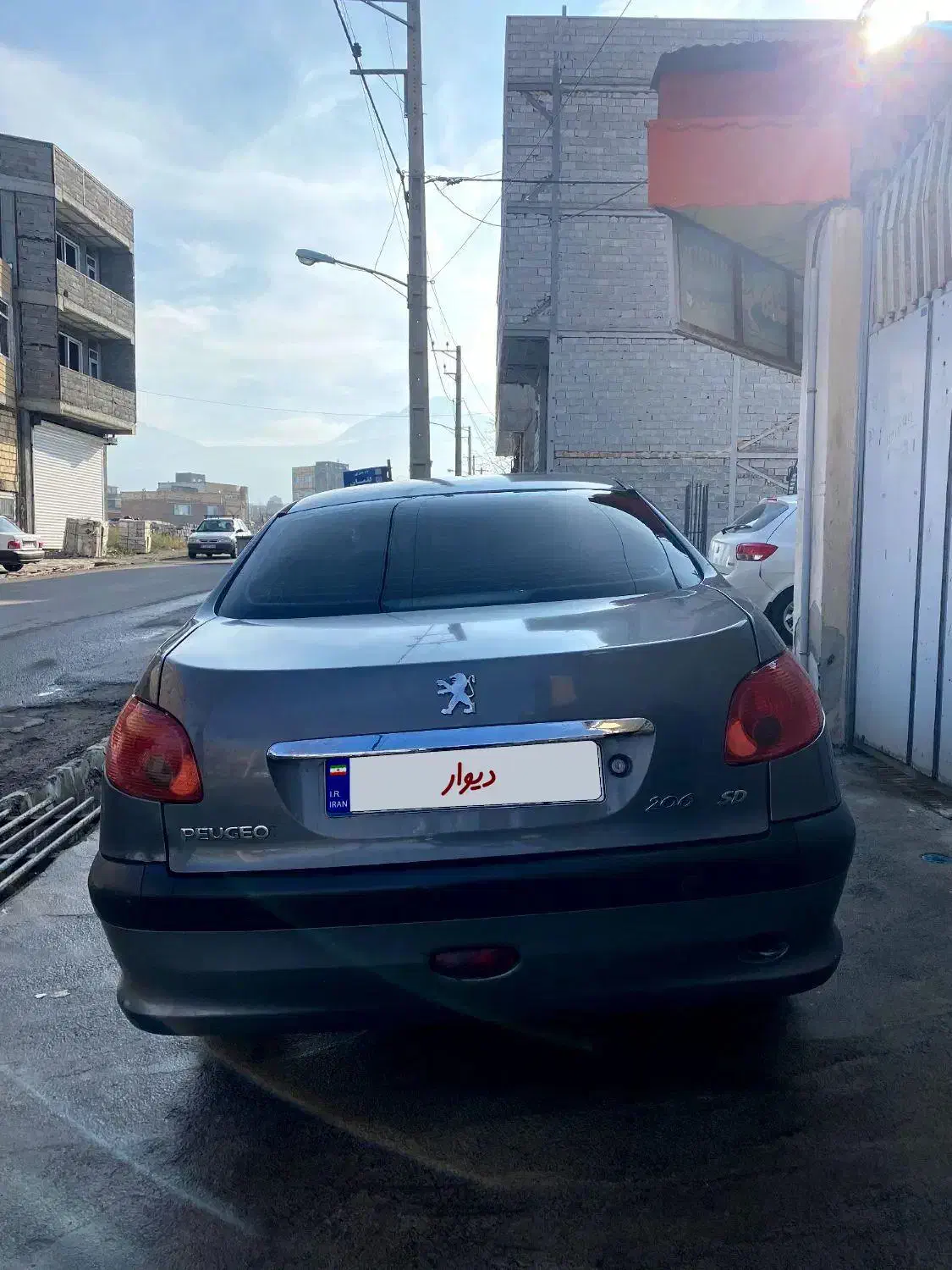 206 SD مدل 94|خودرو سواری و وانت|مشگین شهر, |دیوار