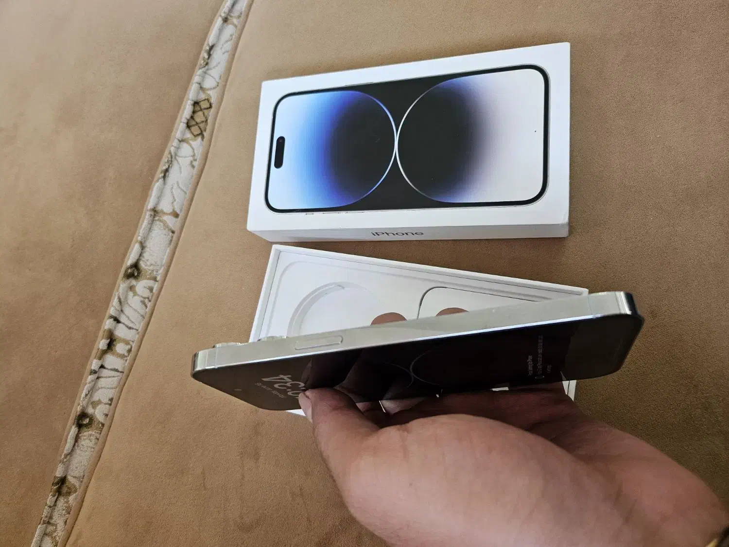 14 pro max باتری 100%|موبایل|قزوین, |دیوار