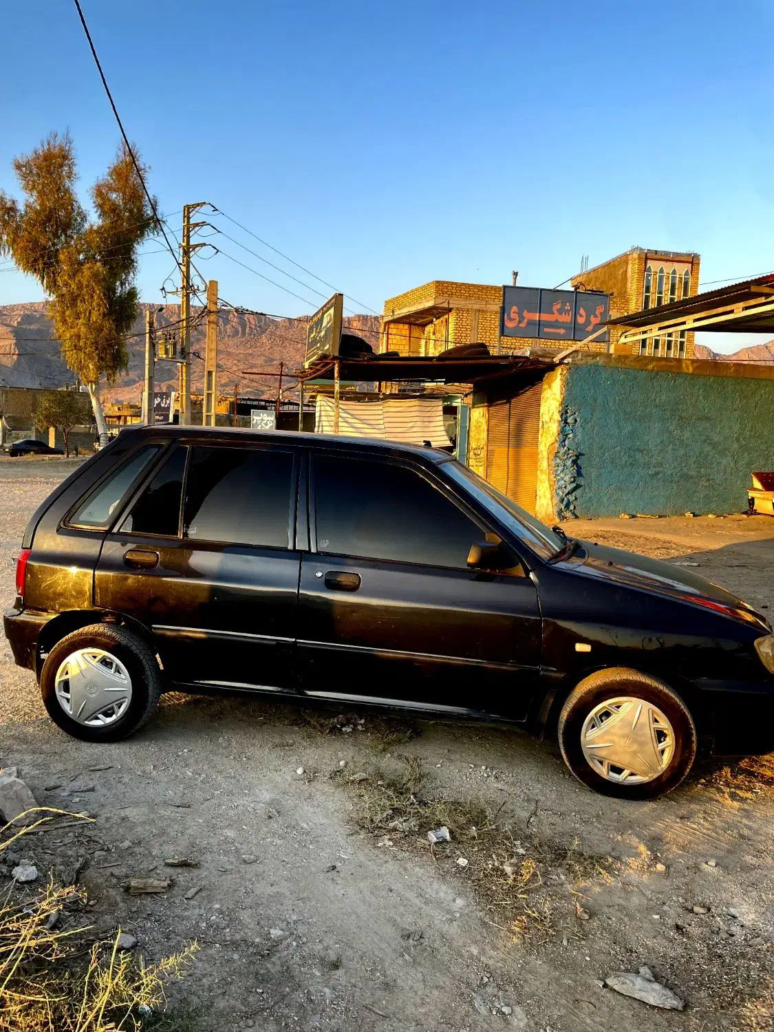 پراید 111 مشکی تمیز|خودرو سواری و وانت|نورآباد ممسنی, |دیوار