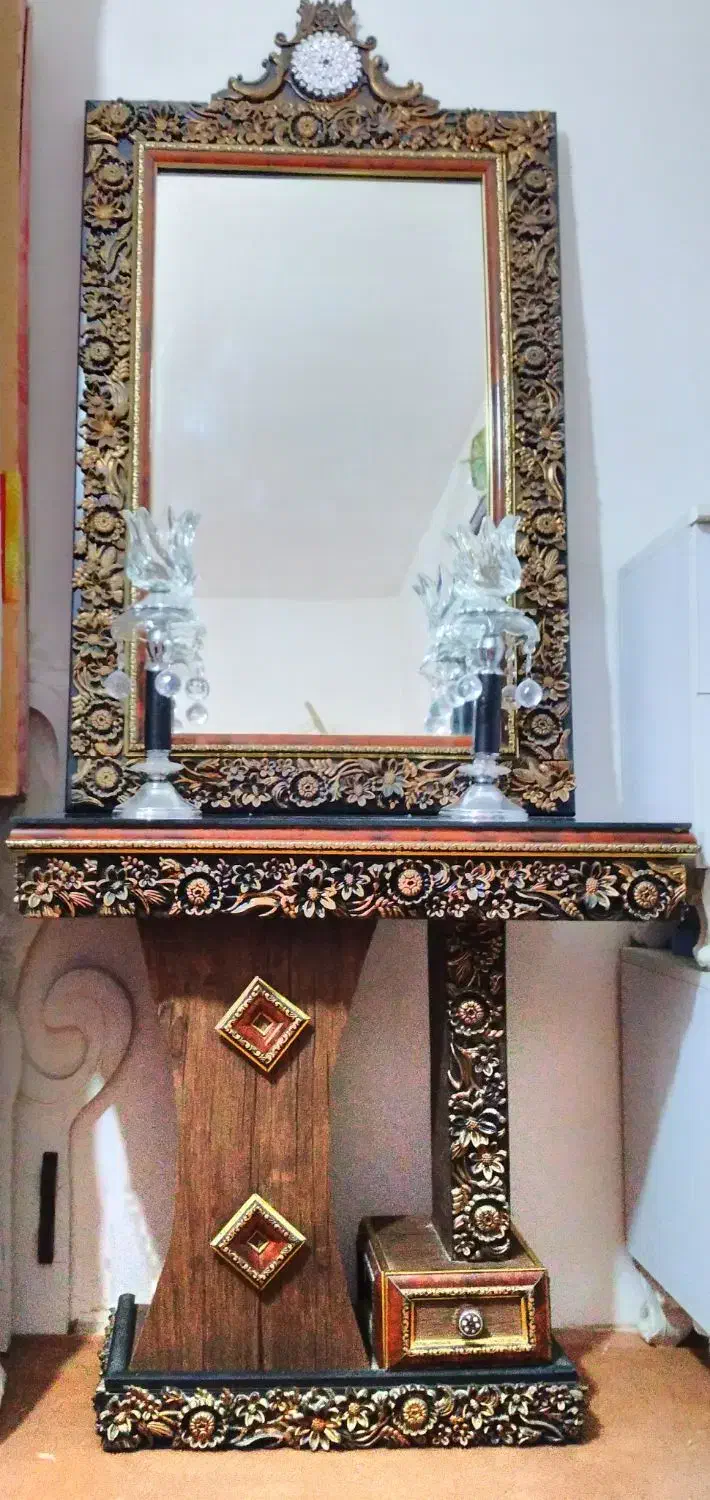 آینه شمعدان|آینه|میاندوآب, |دیوار