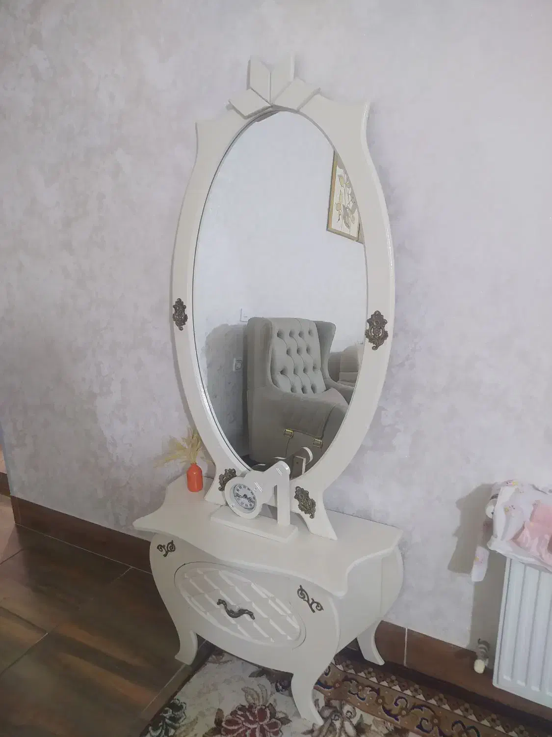 آینه و کنسول و ساعت|بوفه، ویترین، کنسول|سنندج, |دیوار