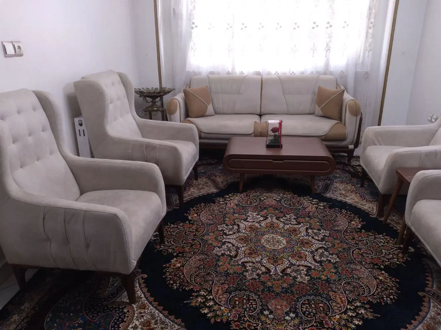 مبل ۷ نفره|مبلمان خانگی و میز عسلی|اسلام‌شهر, شهرک محمدیه|دیوار