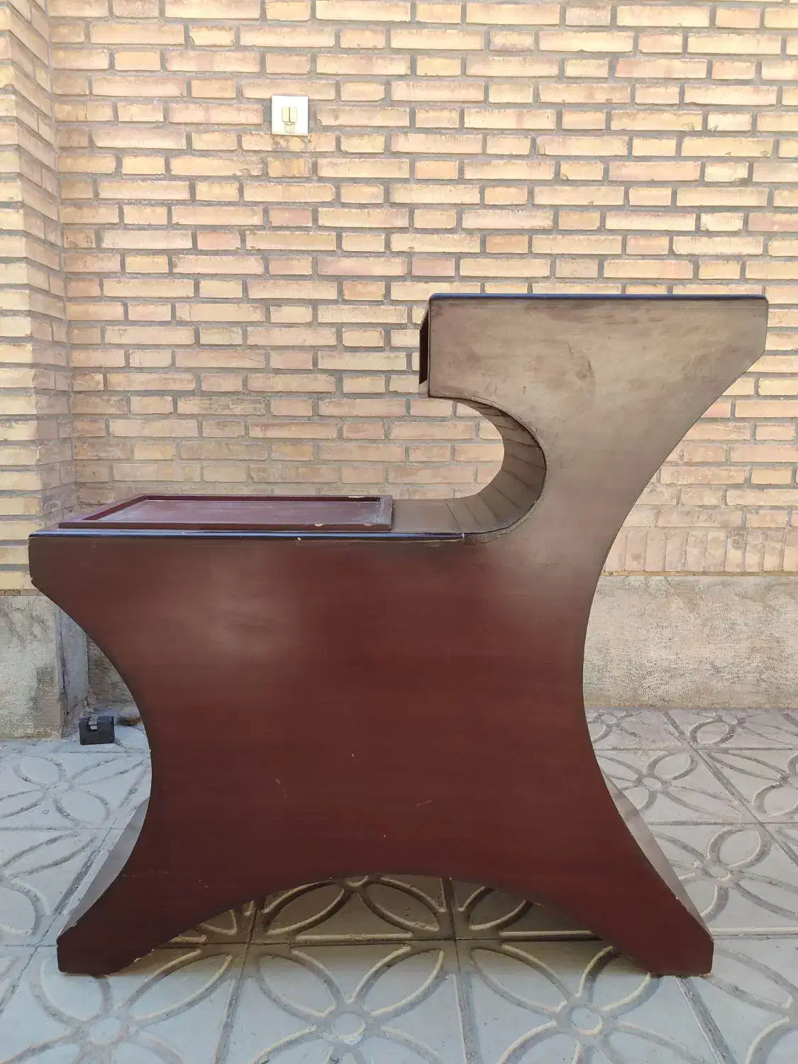 میز تلفن طرح آهو|میز تلفن|کرمان, |دیوار