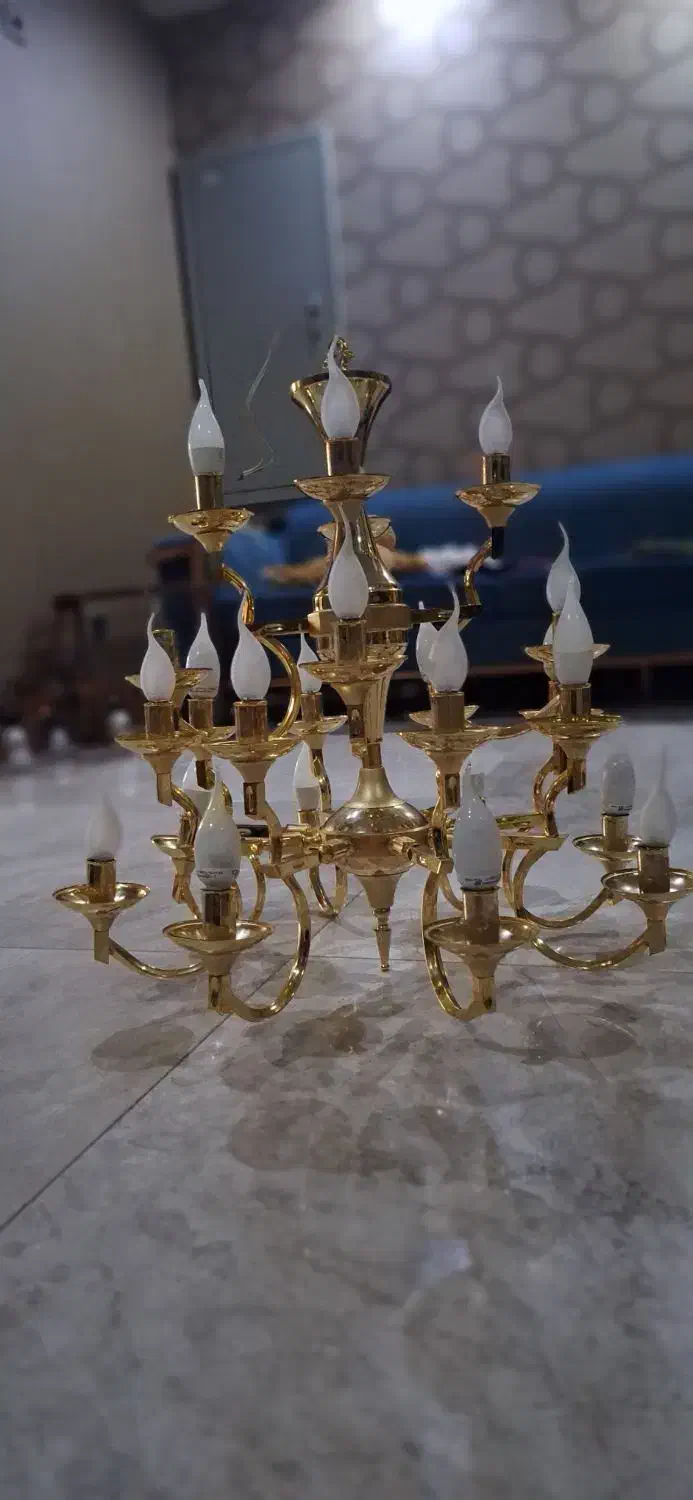 لوستر 24 شعله برند|لوستر و چراغ آویز|اصفهان, آبشار|دیوار