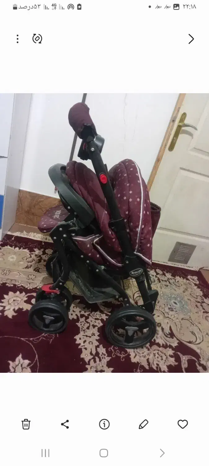 کالسکه دلیجان در حد نو|کالسکه و لوازم جانبی|شیراز, سلطان آباد|دیوار