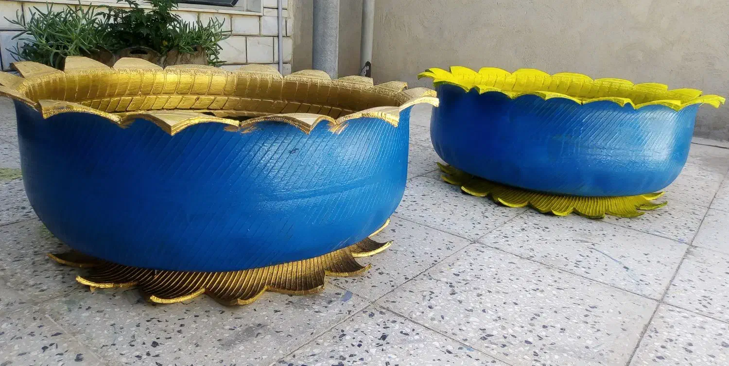 گلدانهای لاستیکی استفاده به عنوان گلدان و باغچه|صنایع دستی و سایر لوازم تزئینی|شاهرود, |دیوار