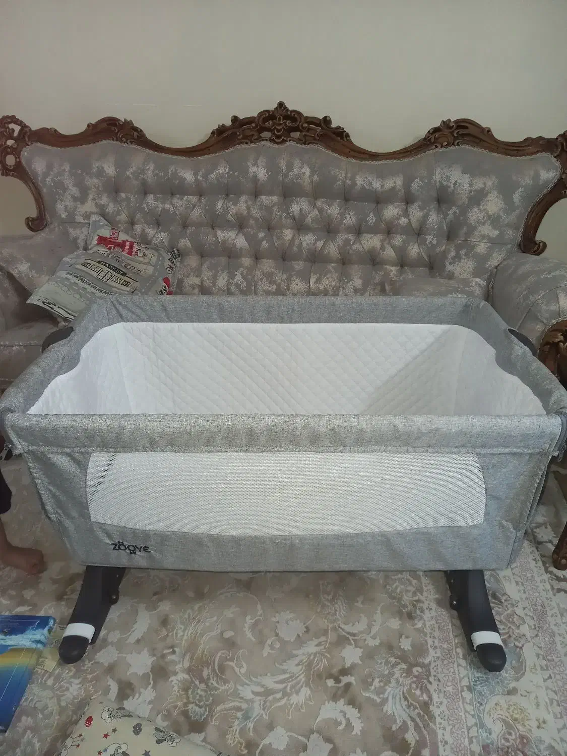 تخت کنار مادرو گهواره|تخت و صندلی بچه|تهران, قلمستان|دیوار