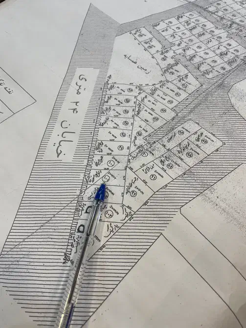 زمین جهاد دانشگاهی بر خیابان ۲۴ متری|فروش زمین و ملک کلنگی|رشت, کوی غلام نیا|دیوار