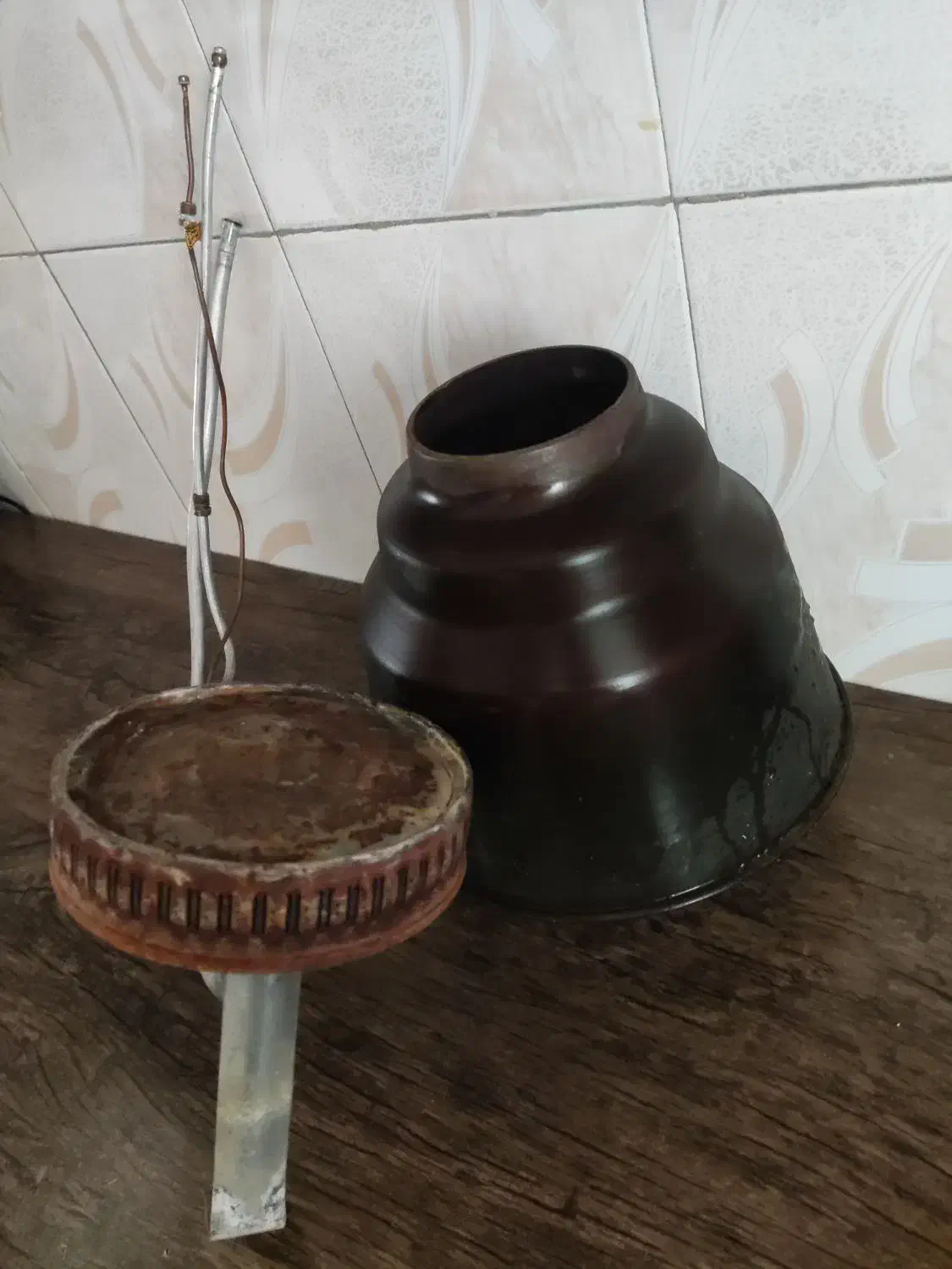 مشعل و کلاهک آبگرمکن زمینی|آبگرمکن، پکیج، شوفاژ|پاکدشت, پاکدشت (مامازند)|دیوار