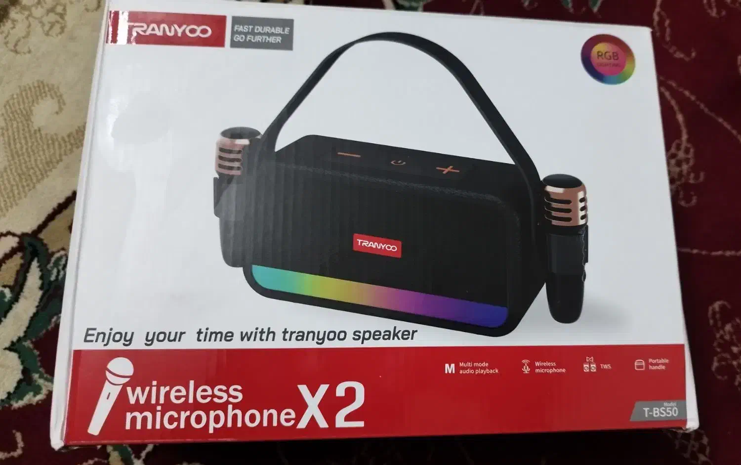 فروش فوری اسپیکر ترانیو مدل tranyoo T-BS50|سیستم صوتی خانگی|بم, |دیوار