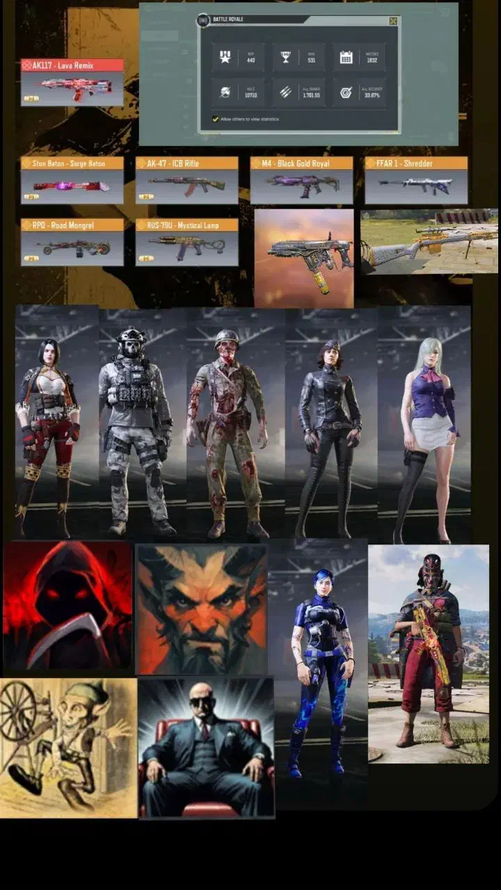 اکانت کالاف گاد|کنسول، بازی ویدئویی و آنلاین|قم, شهرک امام حسین|دیوار