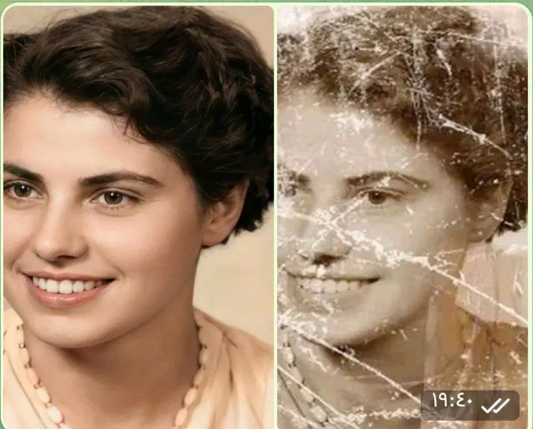 ترمیم،روتوش و رنگی کردن تصاویر قدیمی،سیاه و سفید|خدمات پذیرایی، مراسم|کاشان, دانشگاه|دیوار